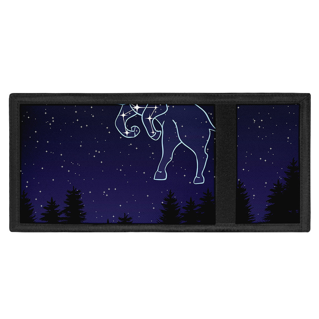 Taurus Constellation Print Trifold Wallet