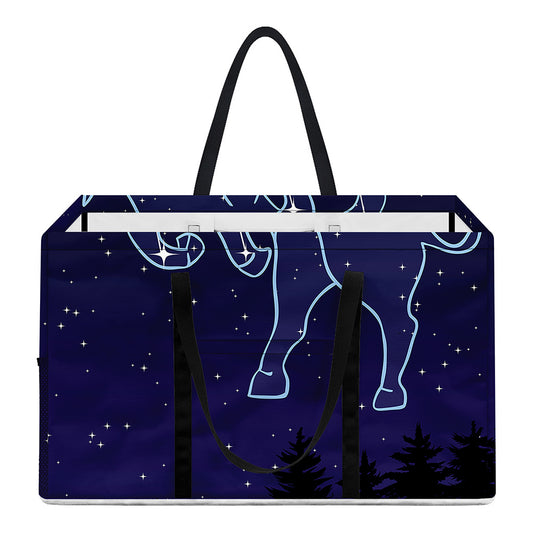 Taurus Constellation Print Utility Tote Bag