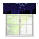 Taurus Constellation Print Window Valance