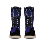 Taurus Constellation Print Winter Boots