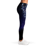 Taurus Constellation Print Women's Leggings