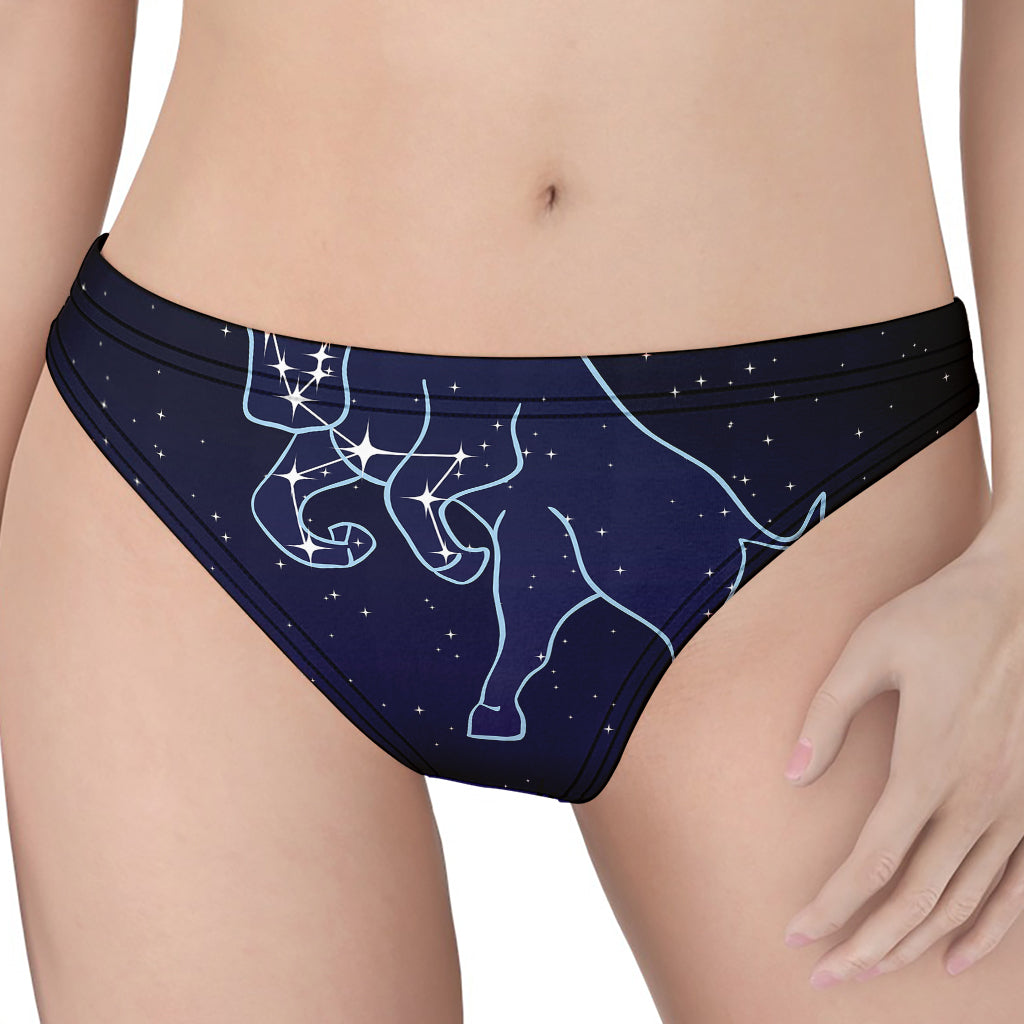 Taurus Constellation Print Women's Thong