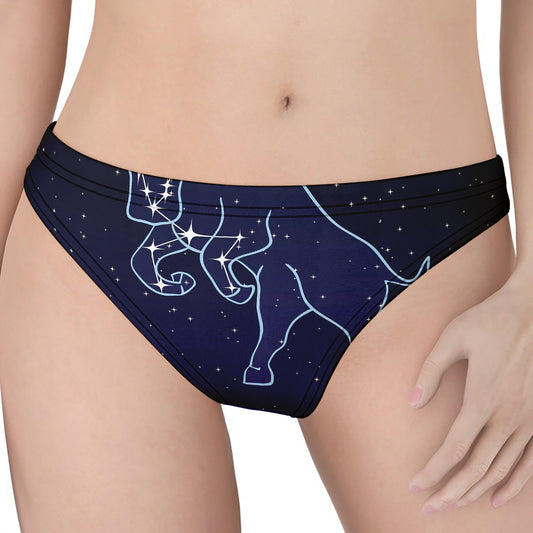 Taurus Constellation Print Women's Thong