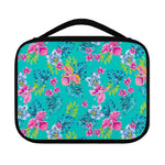Teal Aloha Tropical Pattern Print Classic Bible Case