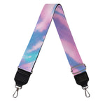 Teal And Pink Tie Dye Print Bag Strap