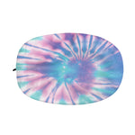Teal And Pink Tie Dye Print Car Side Mirror Covers