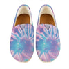 Teal And Pink Tie Dye Print Casual Shoes