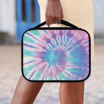 Teal And Pink Tie Dye Print Classic Bible Case