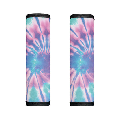 Teal And Pink Tie Dye Print Handle Covers