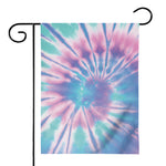Teal And Pink Tie Dye Print House Flag