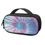 Teal And Pink Tie Dye Print Insulin Cooler Travel Case