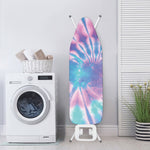 Teal And Pink Tie Dye Print Ironing Board Cover