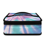 Teal And Pink Tie Dye Print Small Lunch Bag