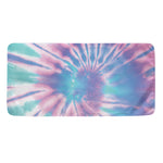 Teal And Pink Tie Dye Print Towel