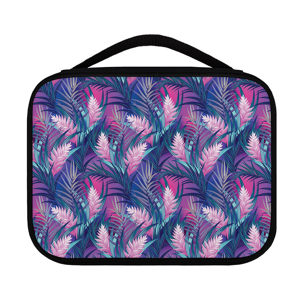Teal And Pink Tropical Floral Print Classic Bible Case
