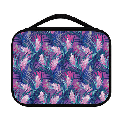 Teal And Pink Tropical Floral Print Classic Bible Case