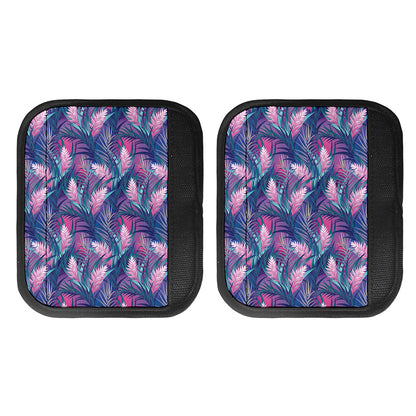 Teal And Pink Tropical Floral Print Handle Covers