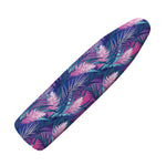 Teal And Pink Tropical Floral Print Ironing Board Cover
