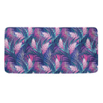 Teal And Pink Tropical Floral Print Towel