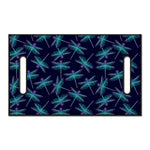 Teal And Purple Dragonfly Pattern Print Golf Cart Seat Cover