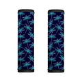 Teal And Purple Dragonfly Pattern Print Handle Covers