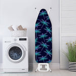 Teal And Purple Dragonfly Pattern Print Ironing Board Cover