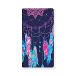 Teal And Purple Dream Catcher Print Baby Crib Sheet