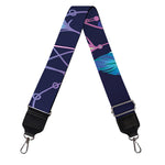 Teal And Purple Dream Catcher Print Bag Strap
