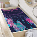 Teal And Purple Dream Catcher Print Changing Pad Cover