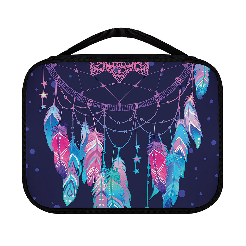 Teal And Purple Dream Catcher Print Classic Bible Case