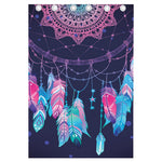 Teal And Purple Dream Catcher Print Curtain