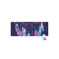 Teal And Purple Dream Catcher Print Extended Mouse Pad