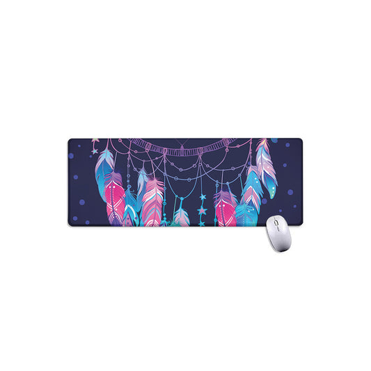 Teal And Purple Dream Catcher Print Extended Mouse Pad