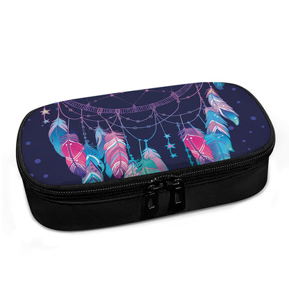 Teal And Purple Dream Catcher Print Insulin Cooler Travel Case