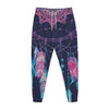 Teal And Purple Dream Catcher Print Jogger Pants