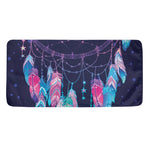 Teal And Purple Dream Catcher Print Towel