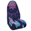Teal And Purple Dream Catcher Print Waterproof Car Seat Cover