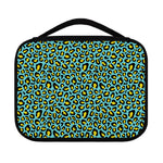 Teal And Yellow Leopard Pattern Print Classic Bible Case