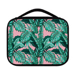 Teal Banana Leaves Pattern Print Classic Bible Case