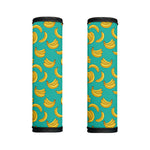 Teal Banana Pattern Print Handle Covers