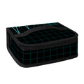 Teal Heartbeat Print Small Lunch Bag