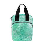 Teal Marble Print Bible Tote Bag