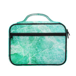 Teal Marble Print Briefcase Bible Bag