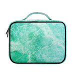 Teal Marble Print Briefcase Bible Bag