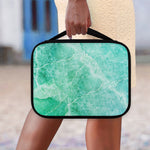 Teal Marble Print Classic Bible Case