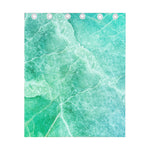 Teal Marble Print Curtain