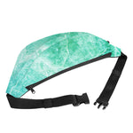 Teal Marble Print Fanny Pack