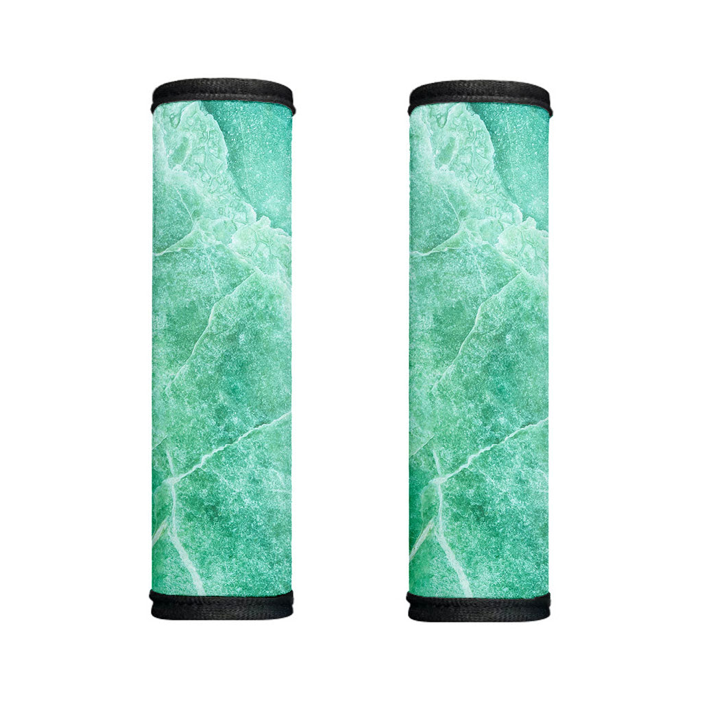 Teal Marble Print Handle Covers