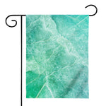 Teal Marble Print House Flag