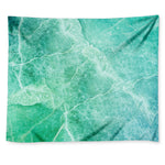 Teal Marble Print Tapestry